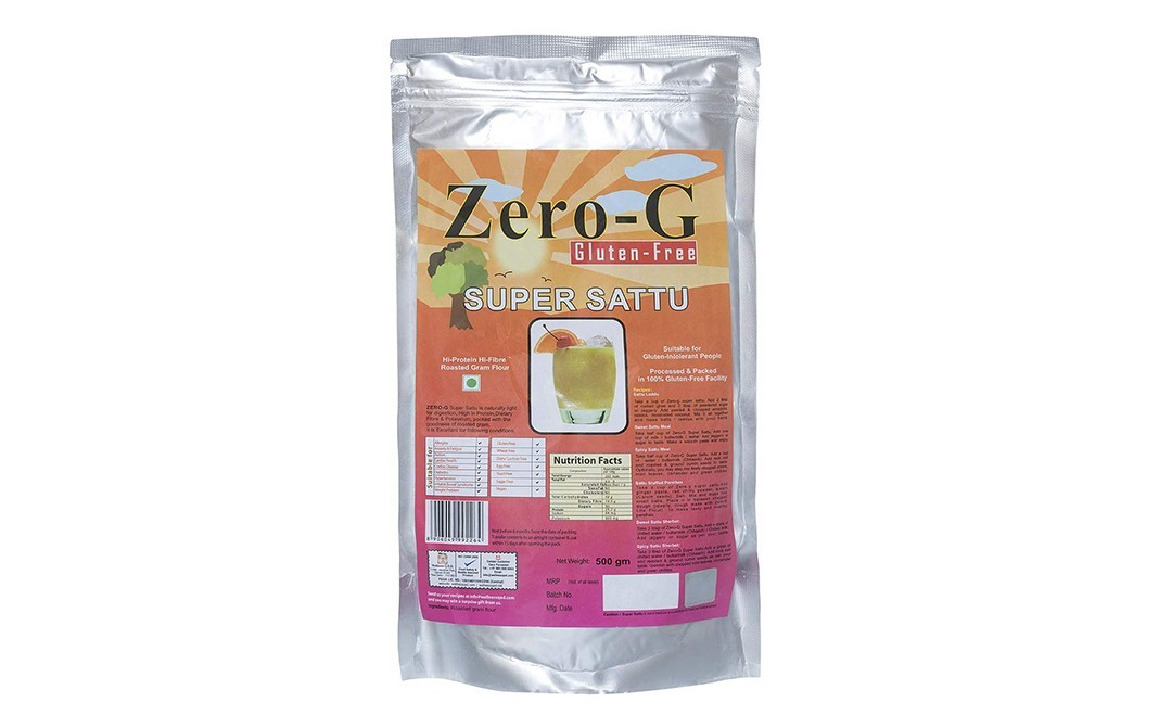 Zero-G Gluten Free - Super Sattu    Pack  500 grams